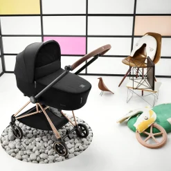 Cybex Nacelle Luxe pour Poussette Mios 3 Mirage Grey
