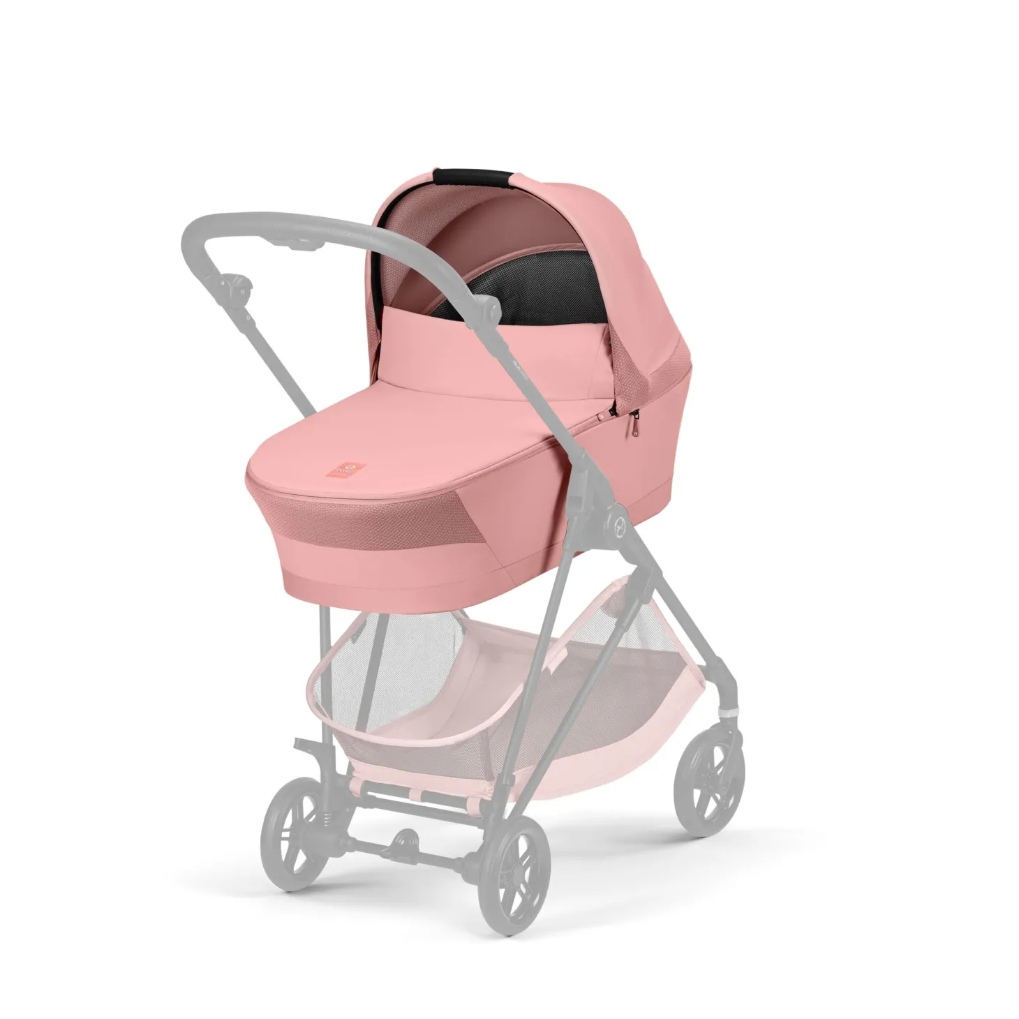 Cybex Nacelle Melio Carbon Candy Pink