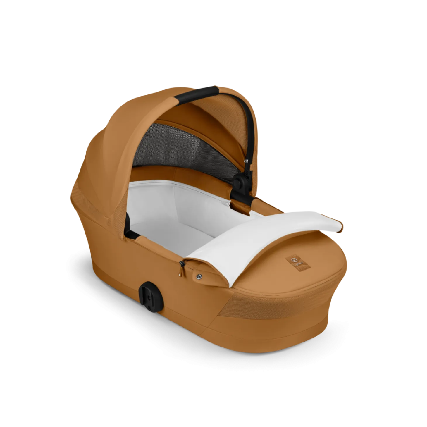 Cybex Nacelle Melio Carbon Cinnamon Yellow