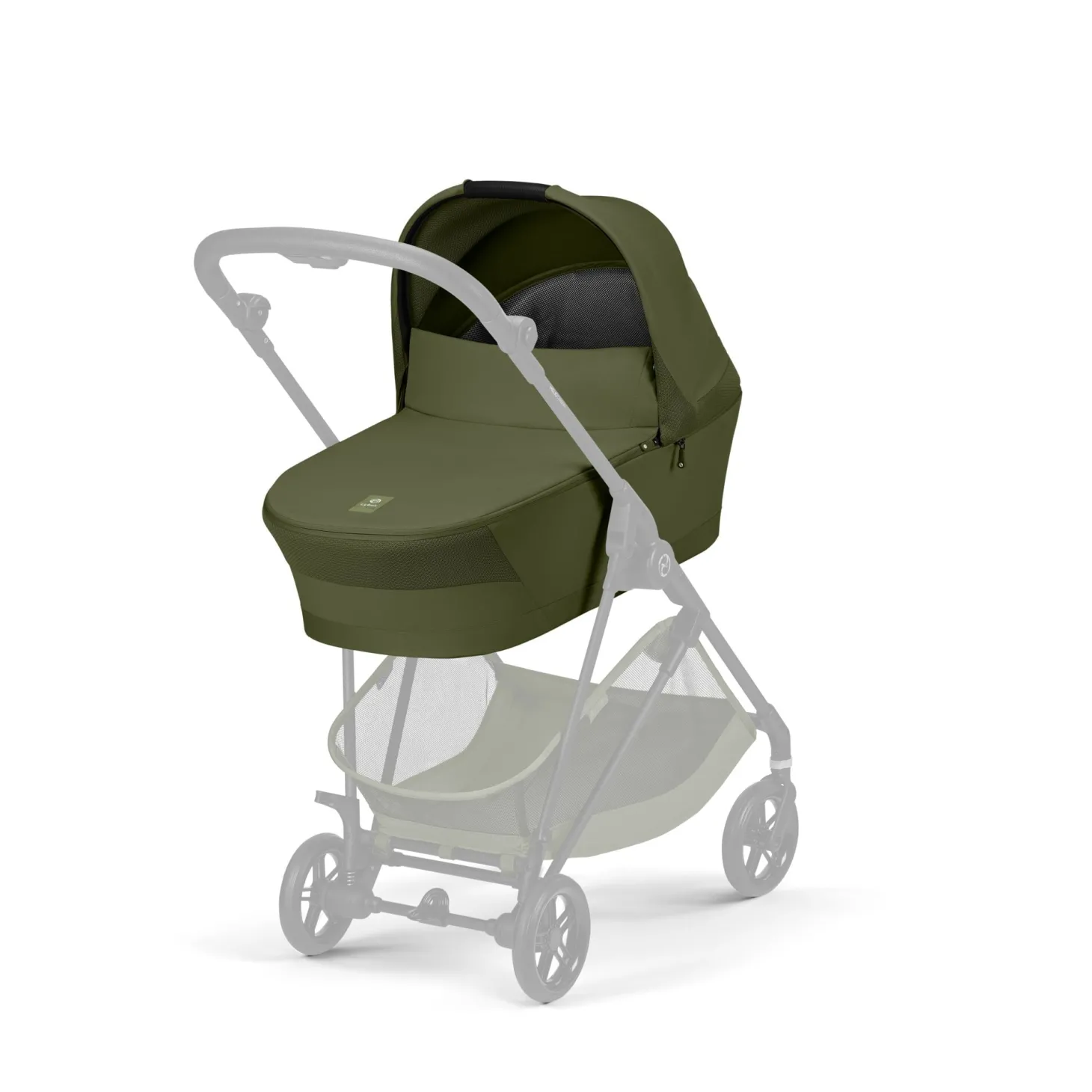 Cybex Nacelle Melio Carbon Moss Green