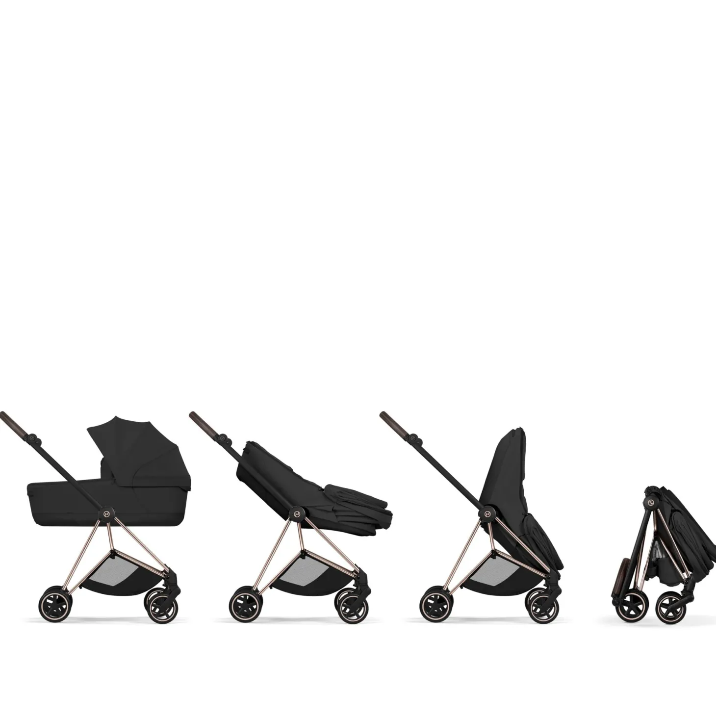 Cybex Nacelle pliable luxe Mios / Coya City Grey