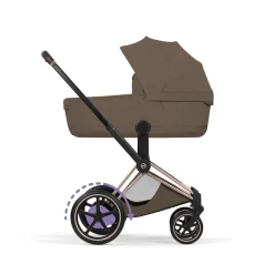 Cybex                    Nacelle pliable luxe Priam     Coconut Brown