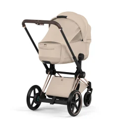 Cybex                    Nacelle pliable luxe Priam     Cozy Beige