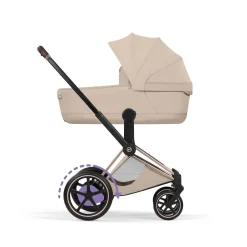 Cybex                    Nacelle pliable luxe Priam     Cozy Beige