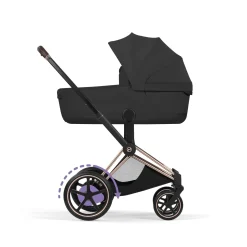 Cybex                    Nacelle pliable luxe Priam     Sepia Black