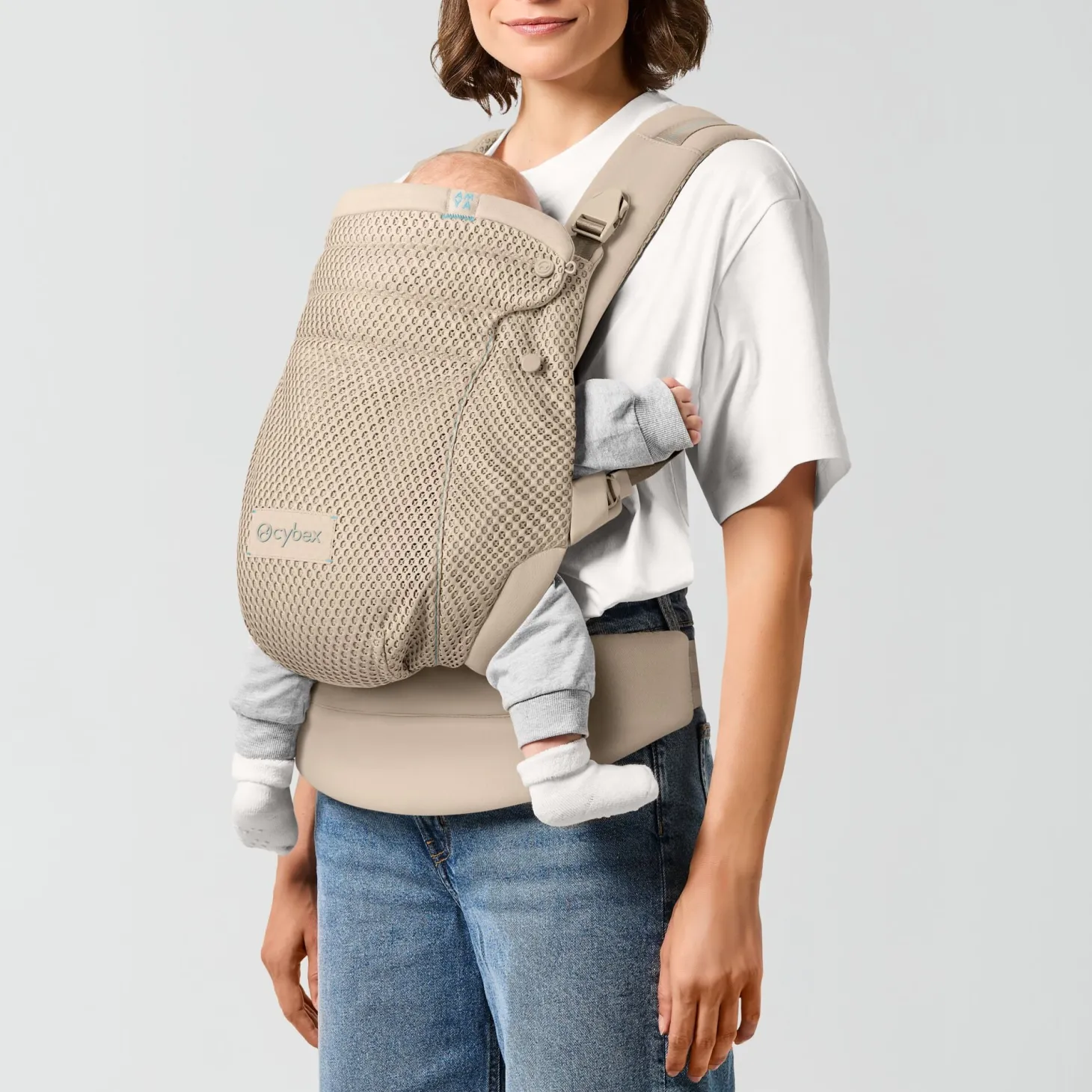 Cybex Porte-bébé Amya Fog Grey