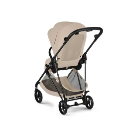 Cybex Poussette Citadine Ultra Légère Melio Carbon Almond Beige