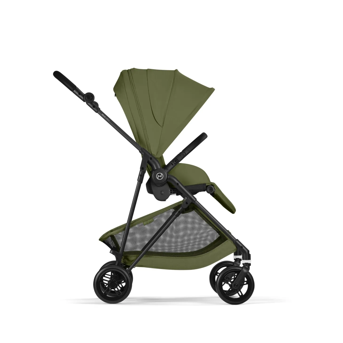 Cybex Poussette Citadine Ultra Légère Melio Carbon Moss Green