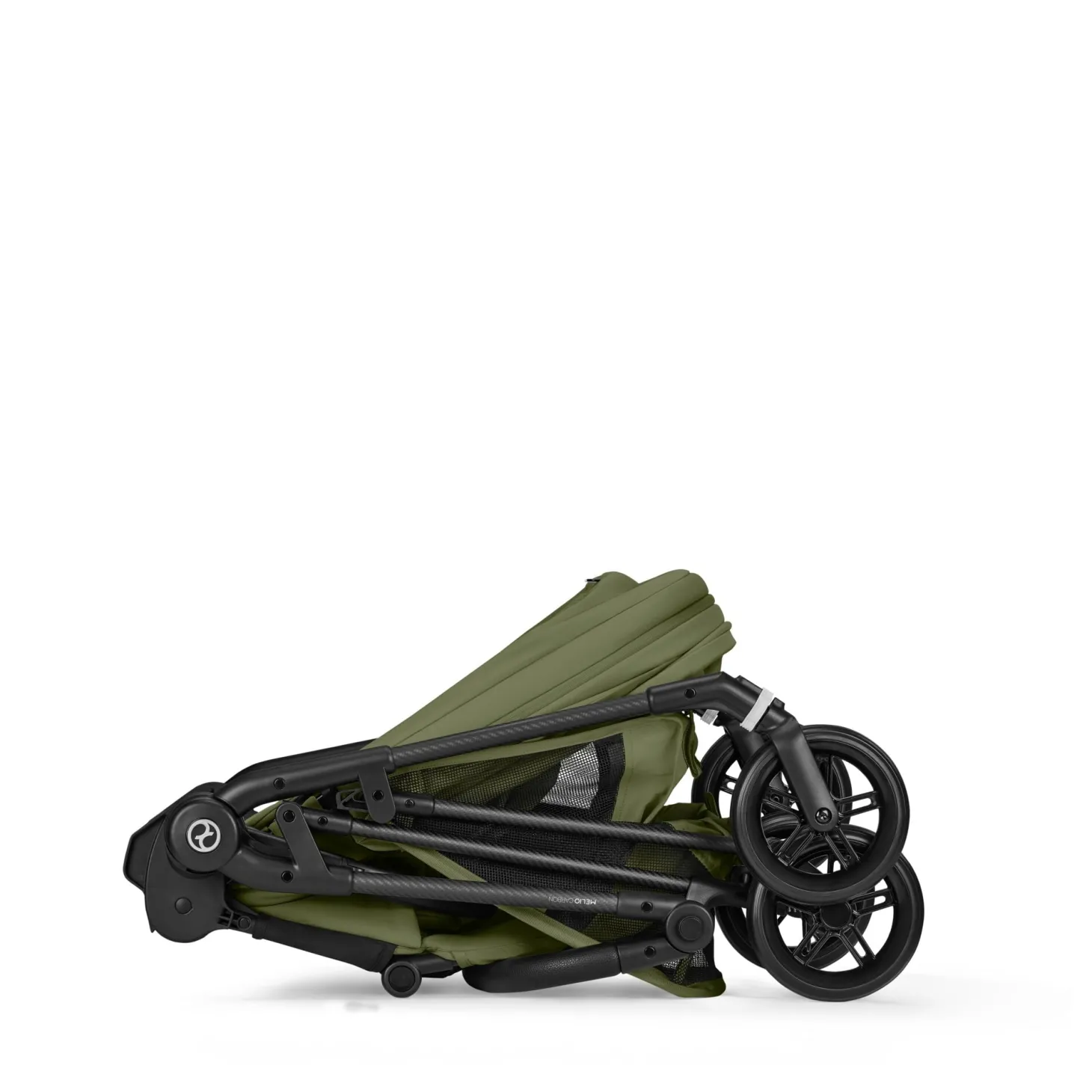 Cybex Poussette Citadine Ultra Légère Melio Carbon Moss Green