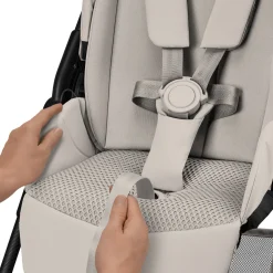 Cybex                    Poussette Citadine Ultra Légère Melio Carbon     Dune Grey