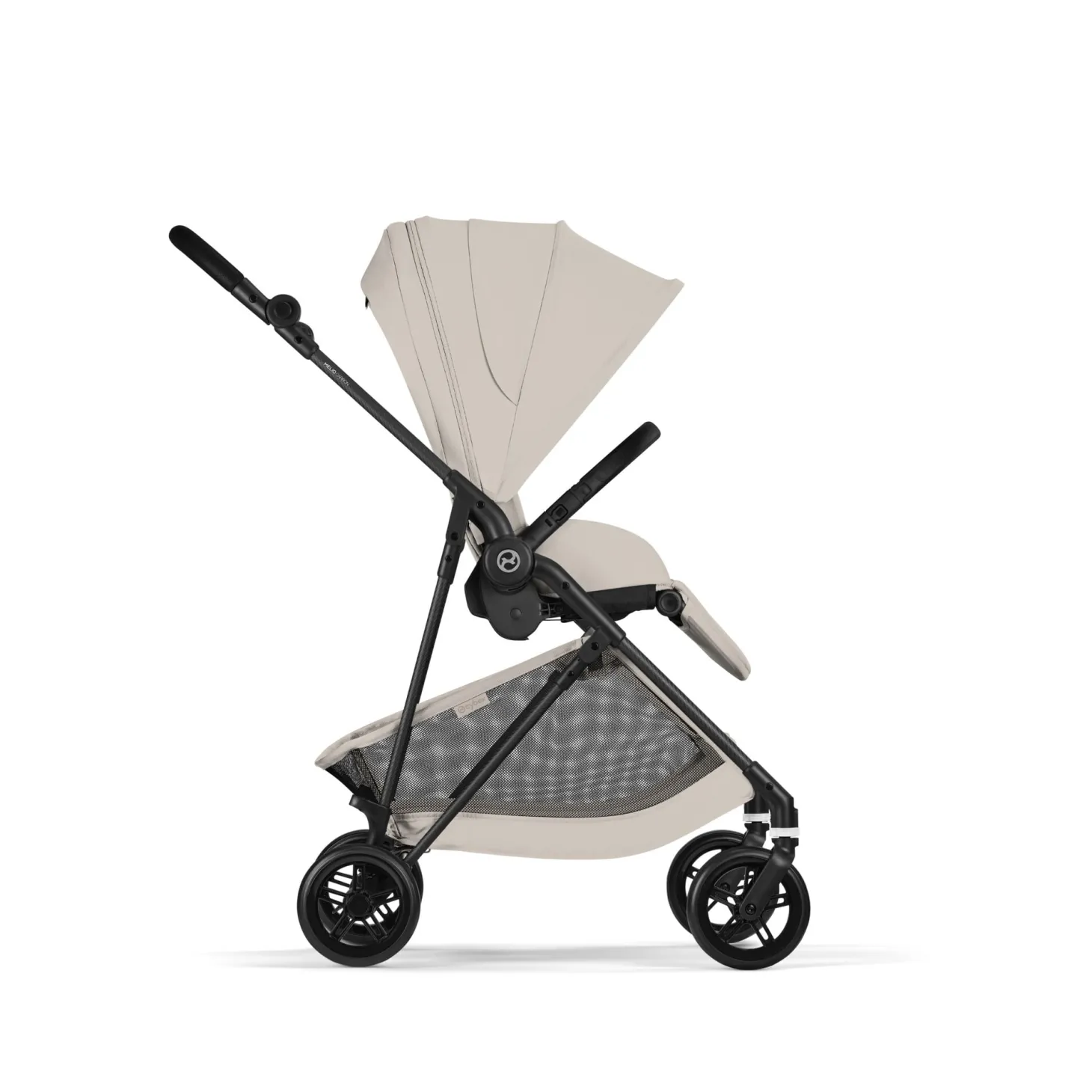 Cybex Poussette Citadine Ultra Légère Melio Carbon Dune Grey