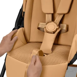 Cybex                    Poussette Citadine Ultra Légère Melio Carbon     Cinnamon Yellow