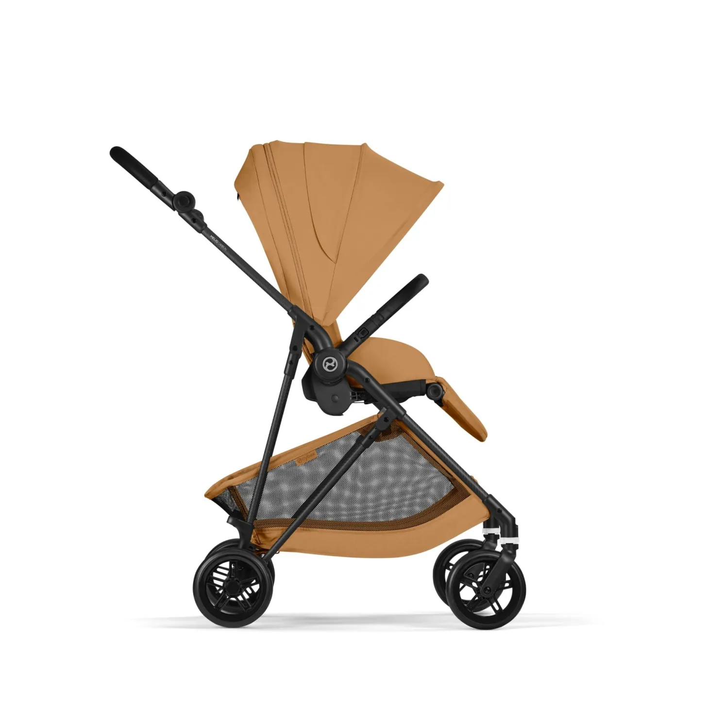 Cybex Poussette Citadine Ultra Légère Melio Carbon Cinnamon Yellow