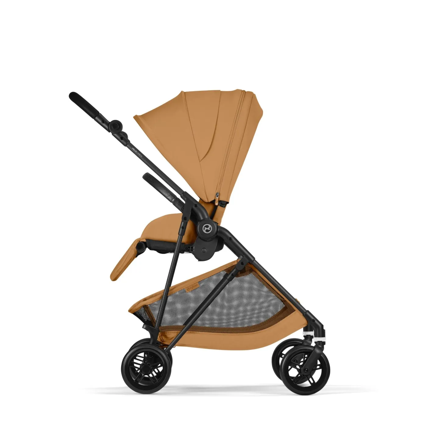 Cybex Poussette Citadine Ultra Légère Melio Carbon Cinnamon Yellow