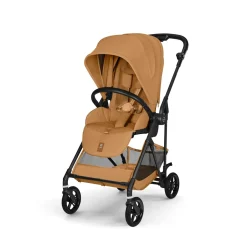 Cybex Poussette Citadine Ultra Légère Melio Carbon Cinnamon Yellow