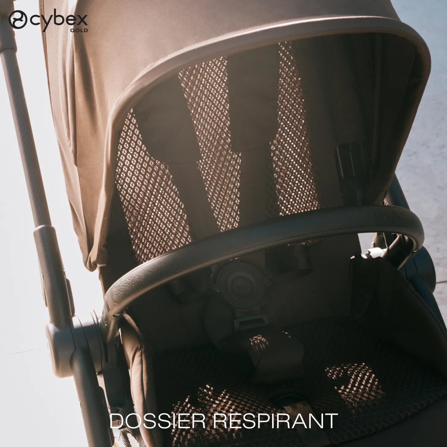 Cybex Poussette Citadine Ultra Légère Melio Carbon Cinnamon Yellow