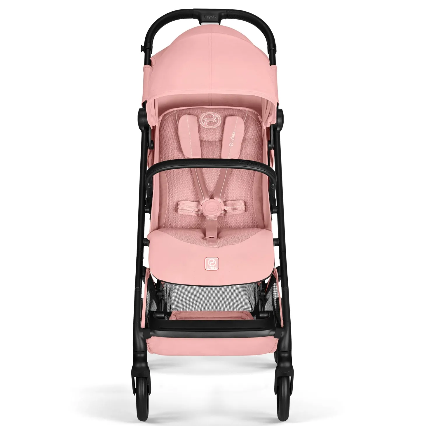 Cybex Poussette Compacte et Citadine Beezy Châssis Noir - Candy Pink