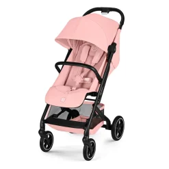 Cybex Poussette Compacte et Citadine Beezy Châssis Noir - Candy Pink