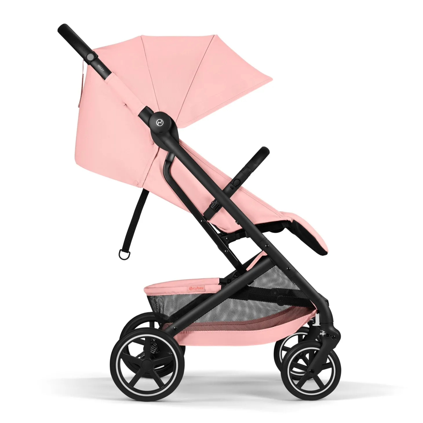 Cybex Poussette Compacte et Citadine Beezy Châssis Noir - Candy Pink