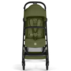 Cybex                    Poussette Compacte et Citadine Beezy     Châssis Noir - Moss Green