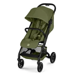 Cybex                    Poussette Compacte et Citadine Beezy     Châssis Noir - Moss Green