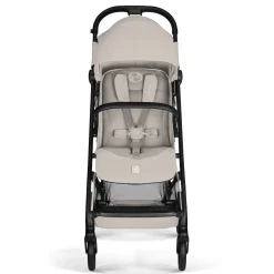 Cybex                    Poussette Compacte et Citadine Beezy     Châssis Noir- Dune Grey