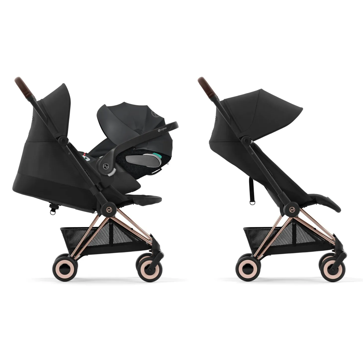 Cybex Poussette Coya Rosegold/Mirage Grey