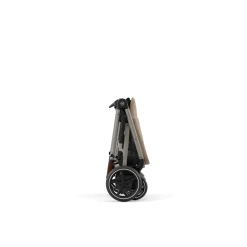 Cybex                    Poussette E-Gazelle    Chassis Taupe / Siège Almond Beige