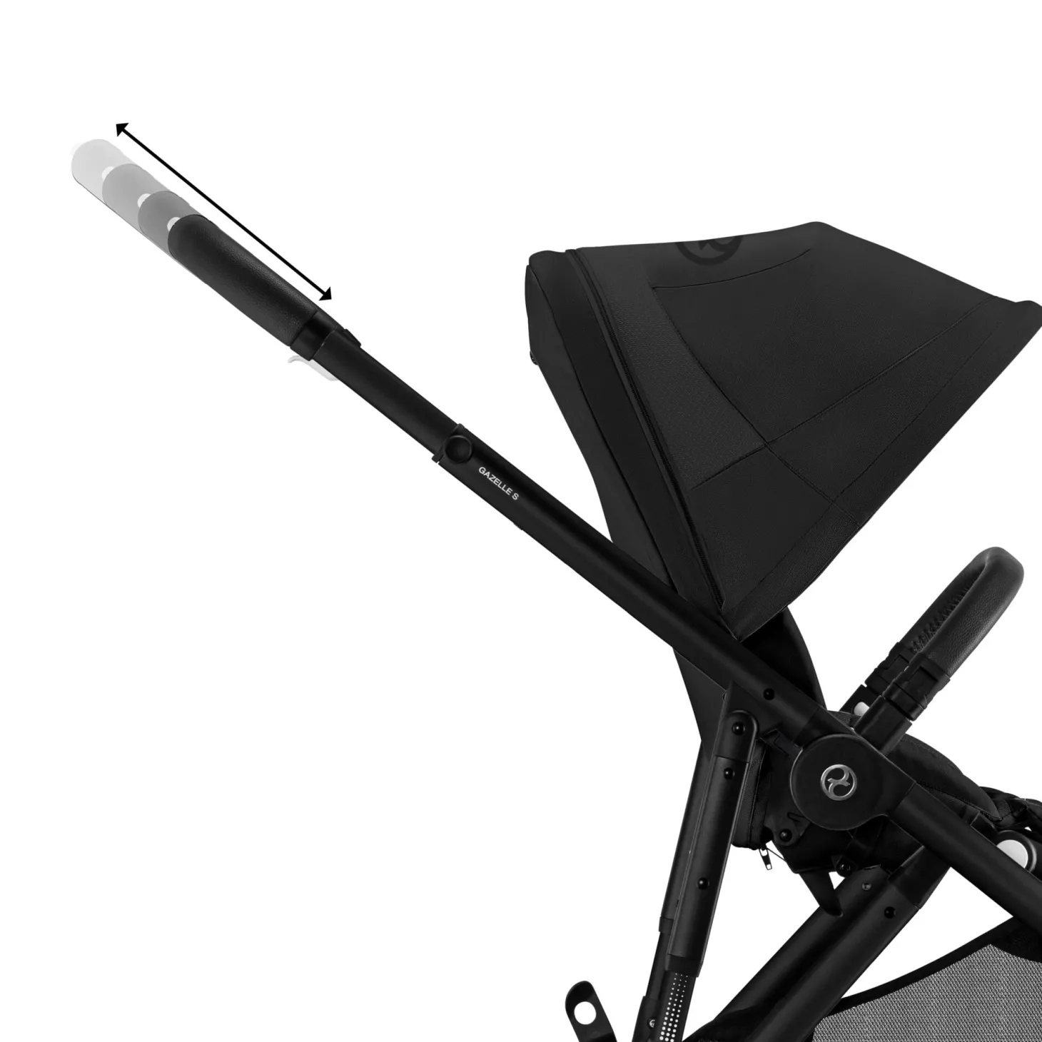 Cybex Poussette Gazelle S Noir - Moon Black