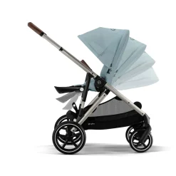 Cybex                    Poussette Gazelle S    Silver - Stormy Blue