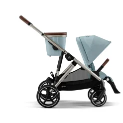 Cybex                    Poussette Gazelle S    Silver - Stormy Blue