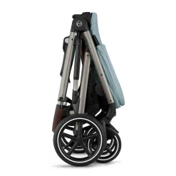 Cybex                    Poussette Gazelle S    Silver - Stormy Blue