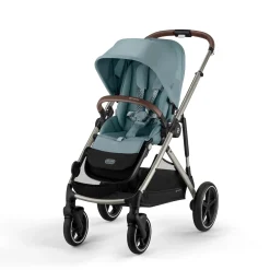 Cybex                    Poussette Gazelle S    Silver - Stormy Blue