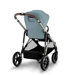 Cybex                    Poussette Gazelle S    Silver - Stormy Blue