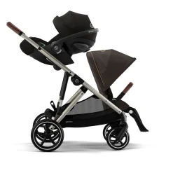 Cybex                    Poussette Gazelle S    Silver - Stone Grey