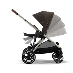 Cybex                    Poussette Gazelle S    Silver - Stone Grey