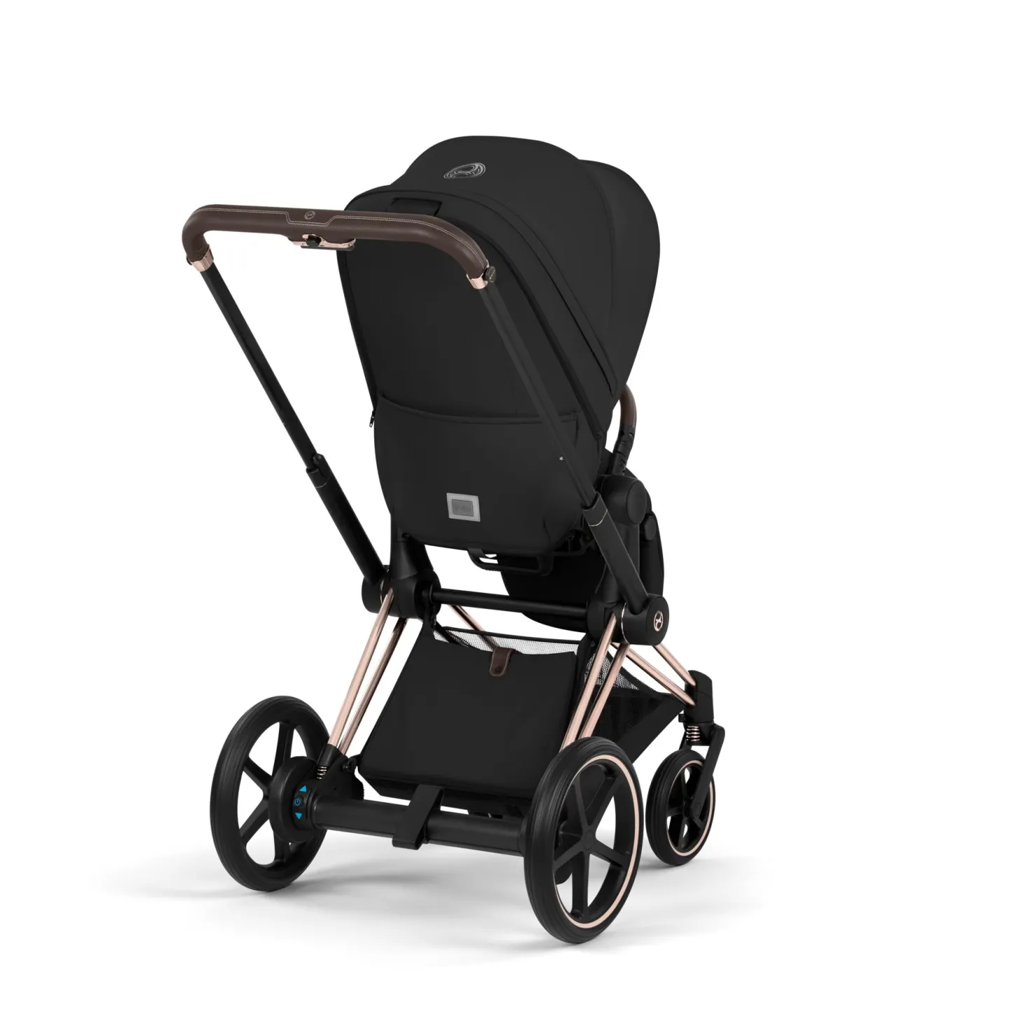 Cybex Poussette électrique tout-terrain Duo e-PRIAM Rose Gold / Sepia Black