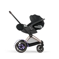 Cybex Poussette électrique tout-terrain Duo e-PRIAM Rose Gold / Sepia Black