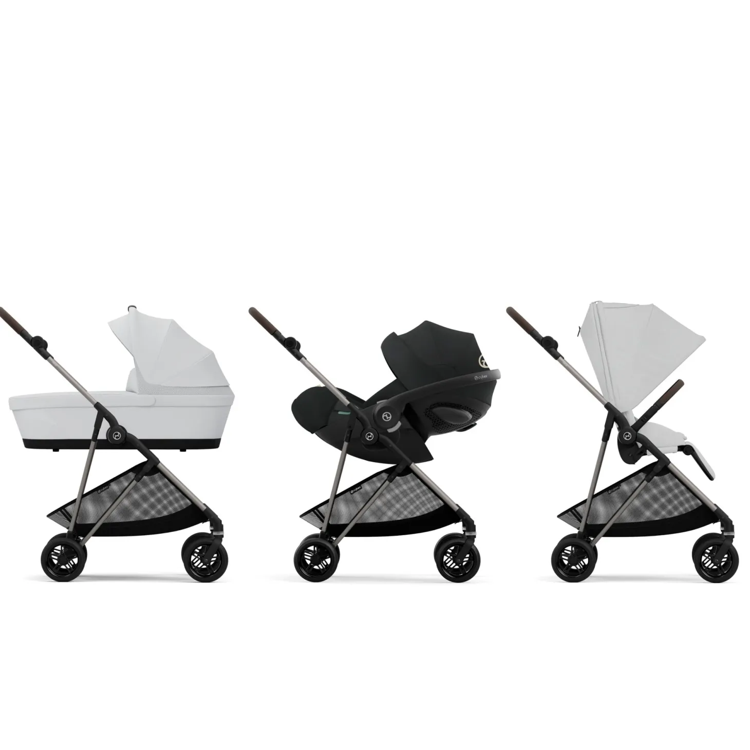 Cybex Poussette Melio 4 Fog Grey