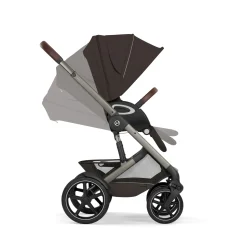 Cybex                    Poussette Talos S Lux    Châssis Taupe/Siège Chocolate Brown