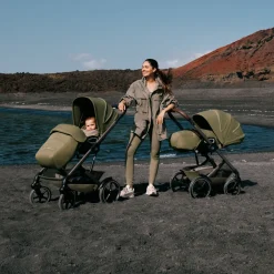 Cybex Poussette Talos S Lux Châssis Noir/Siège Moon Black
