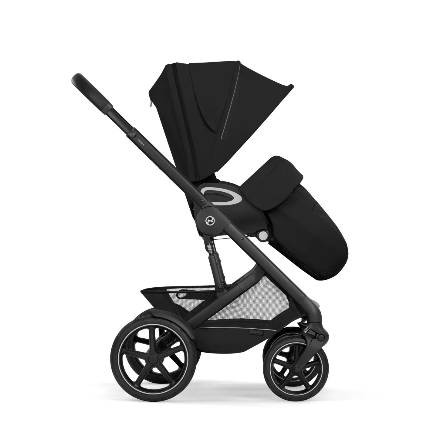 Cybex Poussette Talos S Lux Châssis Noir/Siège Moon Black