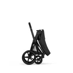 Cybex Poussette tout-terrain avec nacelle pliable Duo Priam Châssis Matt Black / Sepia Black