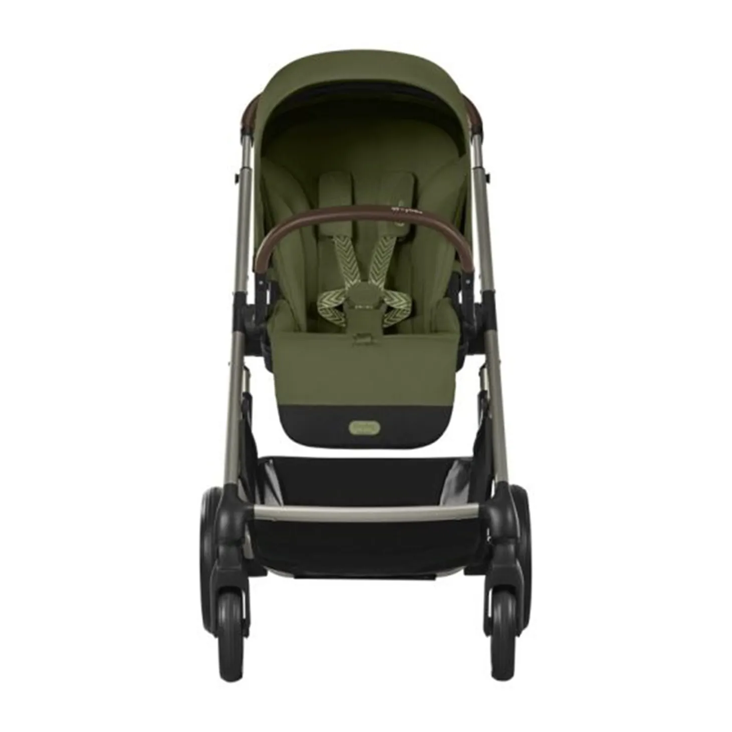 Cybex Poussette tout terrain Balios S Lux Châssis Taupe/Siège Moss Green