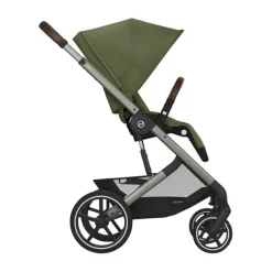 Cybex Poussette tout terrain Balios S Lux Châssis Taupe/Siège Moss Green