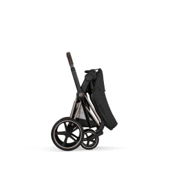Cybex Poussette tout-terrain avec nacelle pliable Duo Priam Châssis Rose Gold / Sepia Black