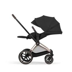 Cybex Poussette tout-terrain avec nacelle pliable Duo Priam Châssis Rose Gold / Sepia Black