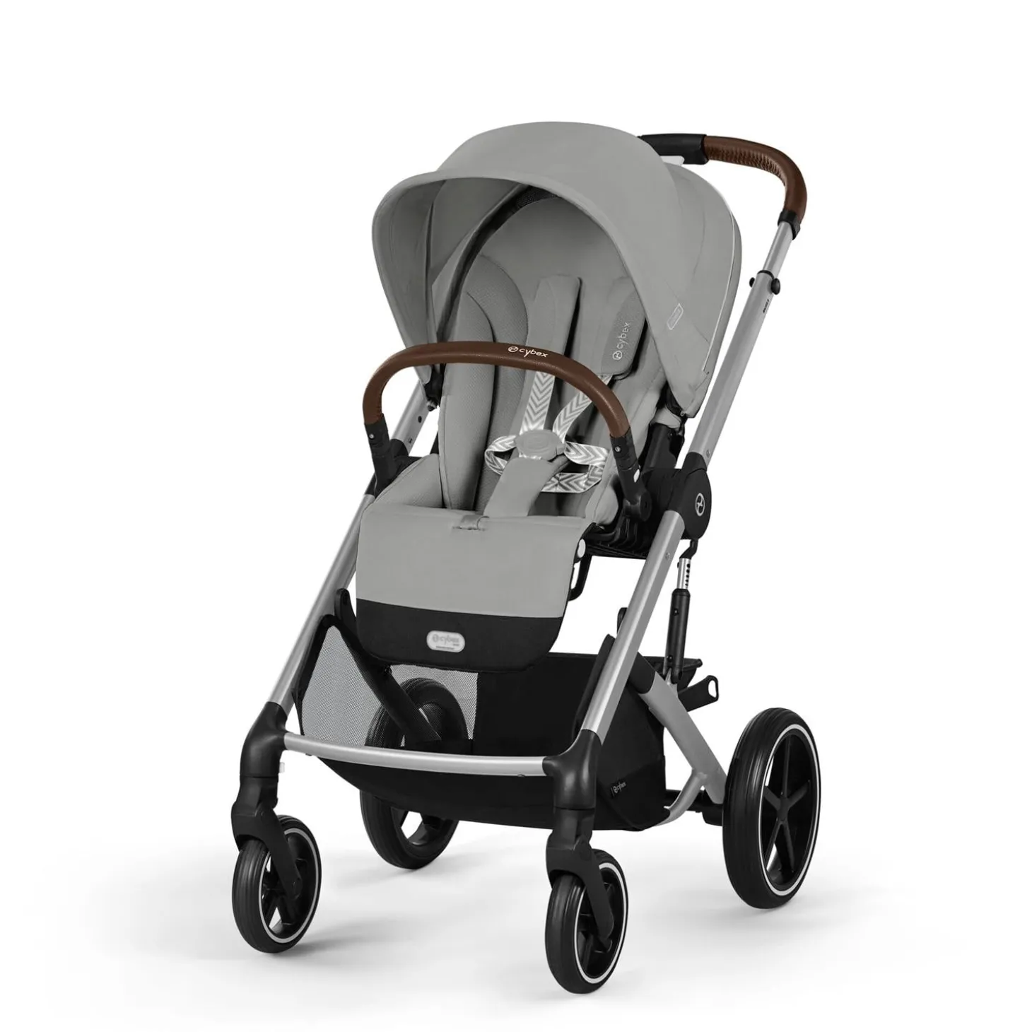 Cybex Poussette tout terrain Balios S Lux Châssis Silver/Siège Stone Grey