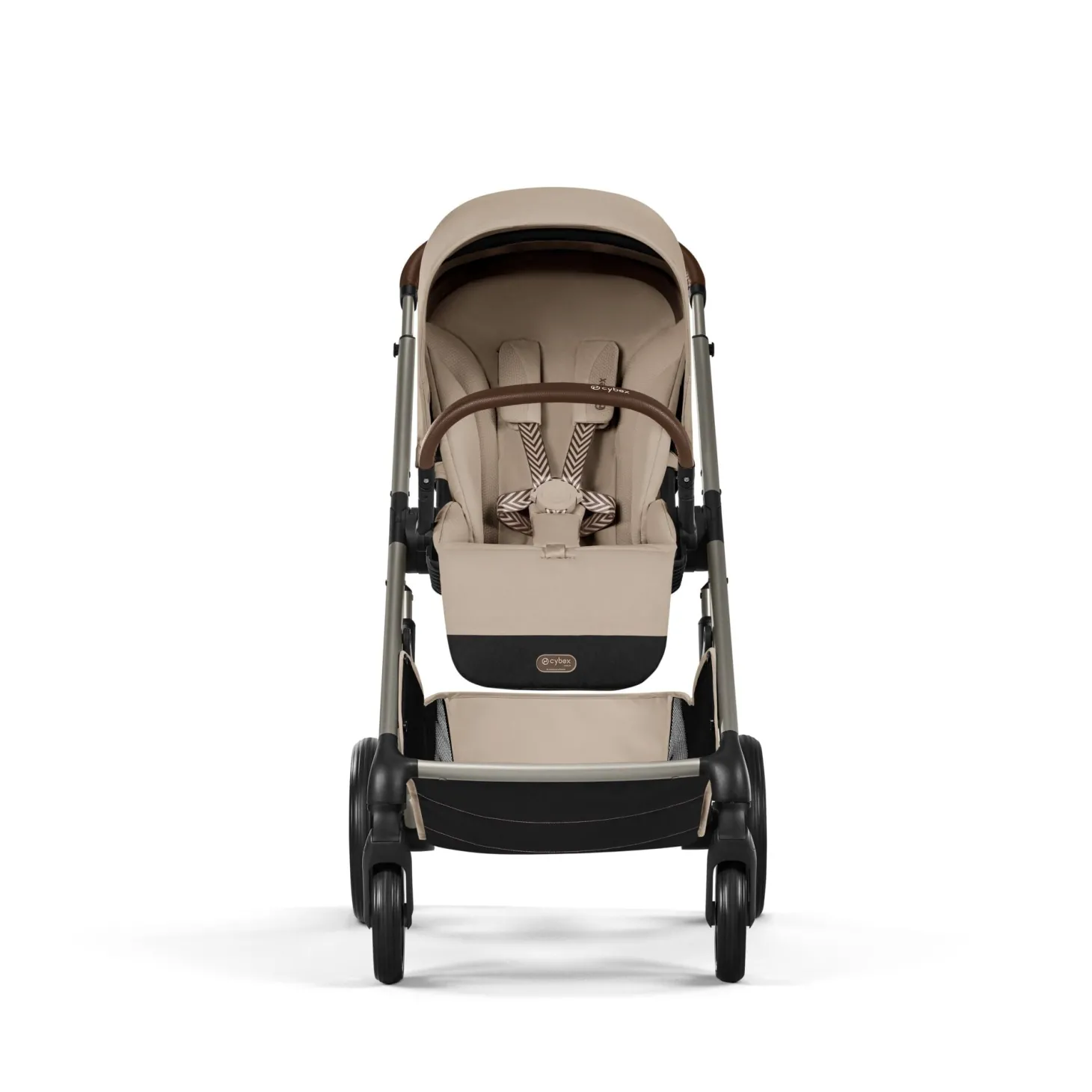 Cybex Poussette tout terrain Balios S Lux Châssis Taupe/Siège Almond Beige