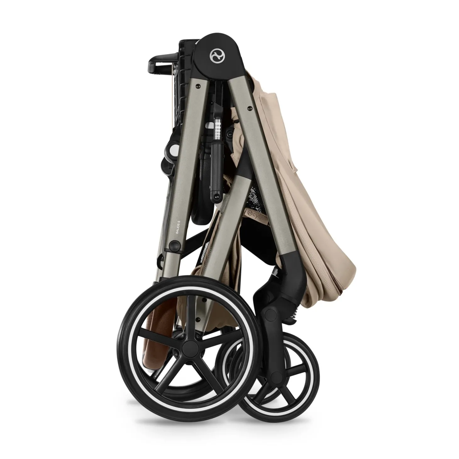 Cybex Poussette tout terrain Balios S Lux Châssis Taupe/Siège Almond Beige